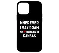 Kansas Où que je puisse me déplacer, mon cœur reste au Kansas Coque pour iPhone 12 mini