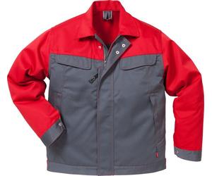 Kansas Veste industrielle Icon Two Veste 4857 LUXE Gris/Rouge M