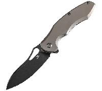 KANSEPT Echis Black Stonewashed CPM S35VN Frame Lock K1071A2
