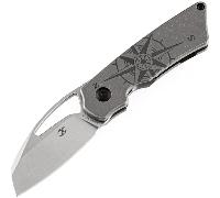 Kansept Goblin CPM-S35VN Titane Bronze avec Motif Boussole K2016A4