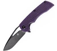 Kansept Kryo Revêtement Noir Lame D2 G10 Violet T1001B3