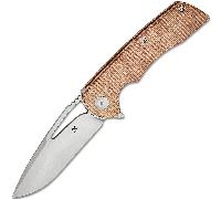 Kansept Kryo Stonewashed 12C28N Micarta Marron T1001M4