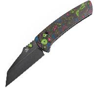 KANSEPT Main Street Black Stonewashed CPM S35VN Cross Bar Lock K1015M3