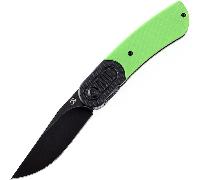 Kansept Reverie Black Stonewashed 154CM G10 Noir et Vert T2025B2
