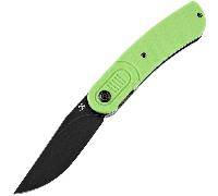 Kansept Reverie Black TiCn Coated 154CM Grass Green G10 T2025A4