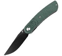 Kansept Reverie Black TiCn Coated 154CM Green G10 T2025A2