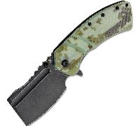 Kansept XL Korvid Black Stonewashed 154CM Jade et Camouflage G10 T1030B2
