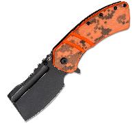 Kansept XL Korvid Black Stonewashed 154CM Orange et Camouflage G10 T1030B3