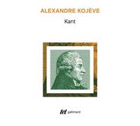 Alexandre Kojève – Kant – Étude – Poche – Gallimard