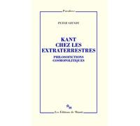 Kant chez les extraterrestres. Philosofictions cosmopolitiques
