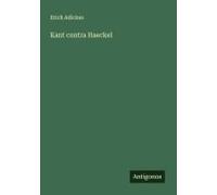 Kant Contra Haeckel