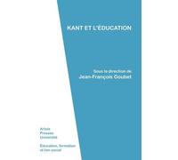 Kant Et L'éducation