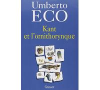 Kant et l'ornithorynque