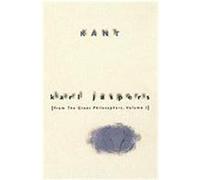 Kant, JASPERS, KARL//GREAT PHILOSOPHERS Karl Jaspers (Auteur)