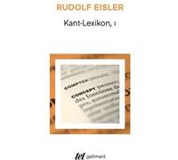 Kant-Lexikon Rudolf Eisler (Auteur)