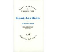 Kant-Lexikon (Tome 1)