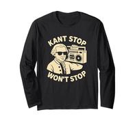 Kant Stop Won't Stop Philosophie Humour Manche Longue