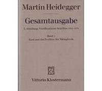 Kant Und Das Problem Der Metaphysik
