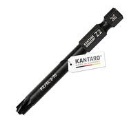 KANTARO Embout 4601 Z2 x 70 mm pour vis Pozidriv PlusMinus SL/PZ2 - Fabriqué en Allemagne