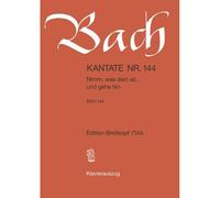 Kantate 144 Ka Nimm Was Dein Ist / Book