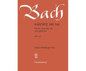 Kantate 144 Ka Nimm Was Dein Ist / Book