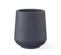 Kante Jardinière d'extérieur légère en béton avec Courbes Douces, Anthracite