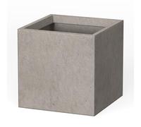 Kante Jardinière en béton patiné 40,6 x 40,6 x 40,6 cm