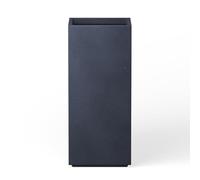 Kante Planter, Concrete, Charcoal