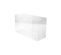 Kantek Distributeur de serviettes en papier acrylique, 29 cm de large x 10,6 cm de profondeur x 17 cm de haut, transparent (AH190)