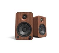 Kanto Enceintes Actives HiFi Bluetooth YU4 Noyer Vendues par Paire