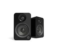 Kanto Enceintes bibliothèques YU4 avec préampli Phono et Bluetooth - (Noir Brillant)