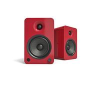 Kanto Enceintes bibliothèques YU6 avec préampli Phono et Bluetooth - (Rouge Brillant)