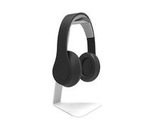 Kanto H1W Support universel pour casque avec rembourrage incurvé en silicone Blanc