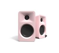 Kanto enceintes de bureau actives ORA 100W bi-amplifiées Bluetooth 5.0 USB‑C paire rose