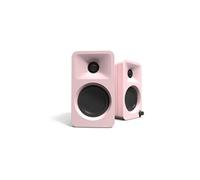 Kanto enceintes de bureau actives ORA 100W bi-amplifiées Bluetooth 5.0 USB‑C paire rose
