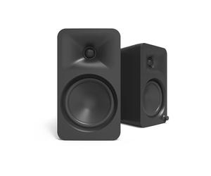 Kanto ORA4 140W Powered Reference Speakers with Bluetooth 5.0 and USB-C Input | 4” Woofers | Bi-Amplified | Reference Quality Sound | Pair | Black