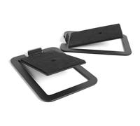 Kanto Pieds d'enceinte S4 – Support de bureau taille moyenne Noir