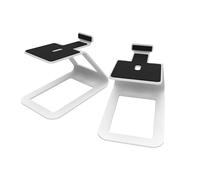 Kanto SE4 Supports de haut-parleurs de bureau surélevés pour haut-parleurs de bibliothèque moyens et moniteurs de studio de taille moyenne de 3 à 4" | 14,2 cm de haut | Supporte 4,1 kg | Rembourrage