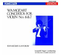 KANTOROW & NETHERLANDS CHAMBER ORCHESTRA - Mozart:Violin Concertos Nos.6 [Import Allemand]