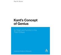 Kant's Concept Of Genius