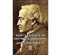 Kant's Critique Of Aesthetic Judgement