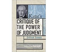 Kant's Critique Of The Power Of Judgment