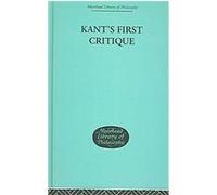 Kant's First Critique, Muirhead Library of Philosophy H. W. Cassirer (Auteur)
