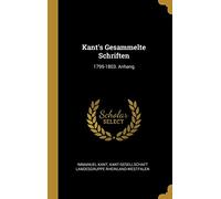 Kant's Gesammelte Schriften: 1795-1803. Anhang