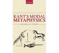 Kant's Modal Metaphysics by Nicholas F. [Hardback] NEUF