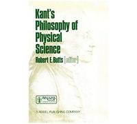 Kant's Philosophy Of Physical Science