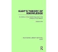 Kant's Theory of Knowledge