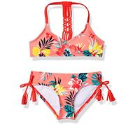 Kanu Surf Girls' Willow V-Neck Bikini Beach Sport 2-Piece Swimsuit