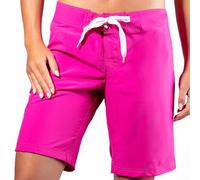 Kanu Surf Short de Bain Breeze Solid Stretch pour Femme, Rose, 48