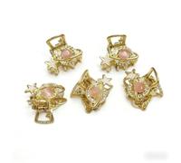 KANXINR Lot de 5 petites pinces à cheveux motif planète rose